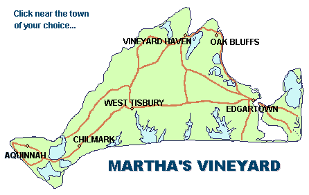 Martha's Vineyard Map